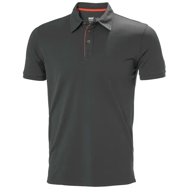 Helly Hansen Tech Polo Heren 951 Donkergrijs - Maat 3XL Alleen Vandaag