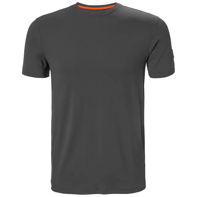 Helly Hansen Tech T-Shirt Heren 951 Donkergrijs - Maat 2XL Betaalbaar