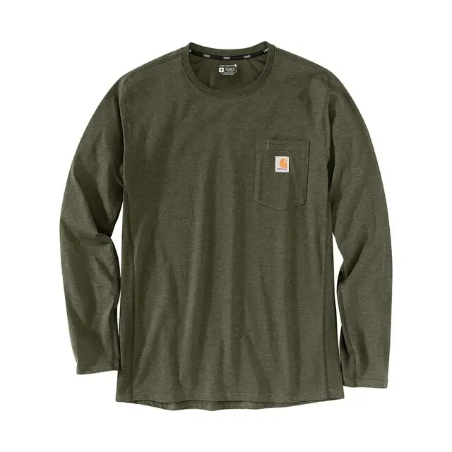 Carhartt Force Flex Pocket T-shirt Basil Heather M Lage Kosten