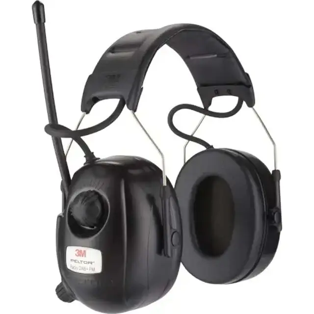 3M Peltor Headset Met DAB+ En FM-radio 31 DB Zwart - Hoofdband Veilige Betaling