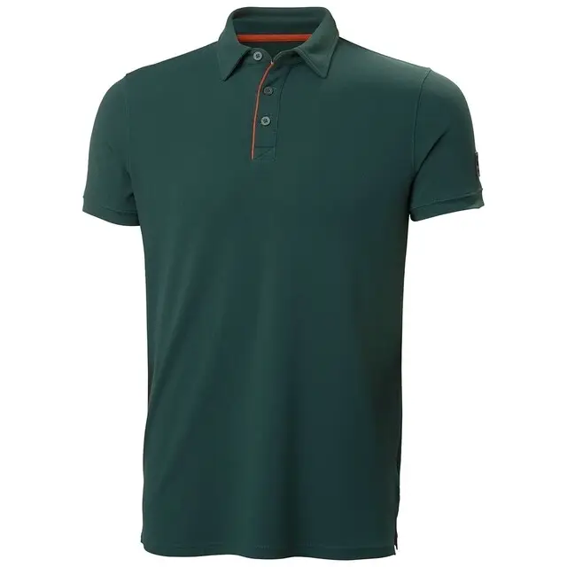 Helly Hansen Tech Polo Heren 450 Groen - Maat M Modern