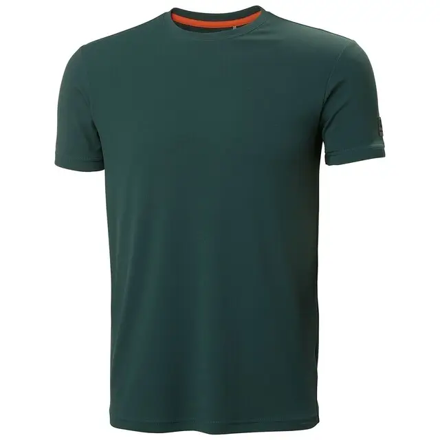 Helly Hansen Tech T-Shirt Heren 450 Groen - Maat 2XL Nieuw Model