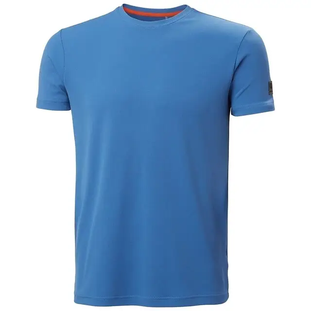 Korting Helly Hansen Tech T-Shirt Heren 558 Steen Blauw - Maat 2XL
