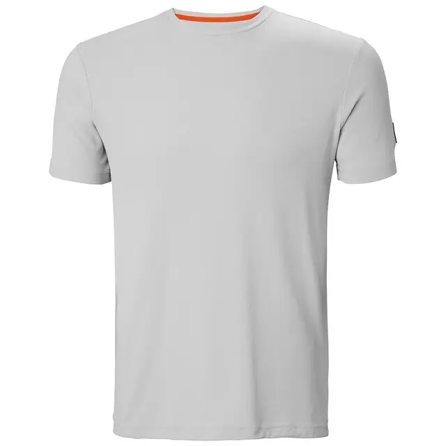 Helly Hansen Tech T-Shirt Heren 931 Lichtgrijs - Maat 4XL Geld-Terug-Garantie