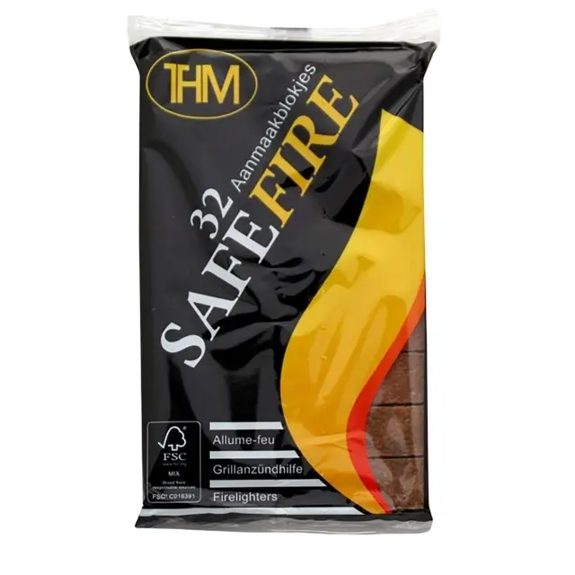 Ambachtelijk Aanmaakblokjes Bruin 32st