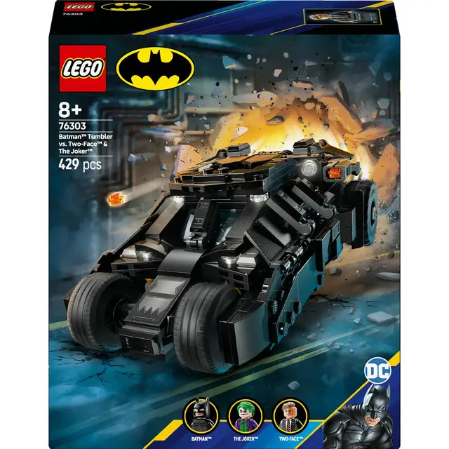 Lego 76303 Super Heroes DC Batman Tumbler vs Two Face & The Joke Luxe