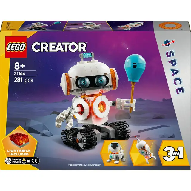Nieuw Lego 31164 Creator Space Robot