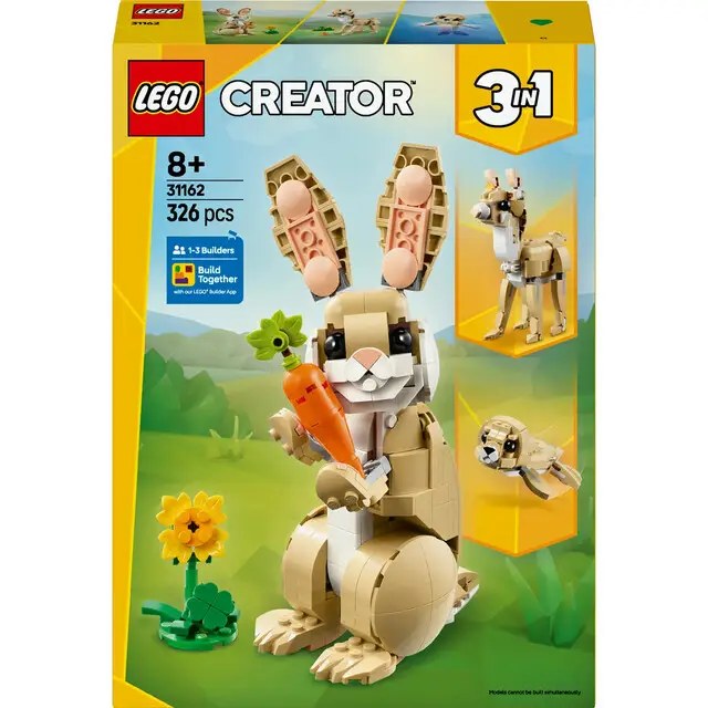 Lego 31162 Creator Cute Bunny Gecertificeerd