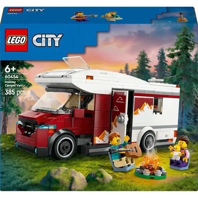 Beste Prijs Lego 60454 City Great Vehicles Holiday Adventure Camper Van