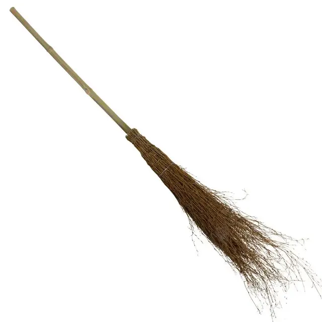 Talen Tools Bamboebezem Heksenbezem Bamboe steel 170 cm Veilige Betaling