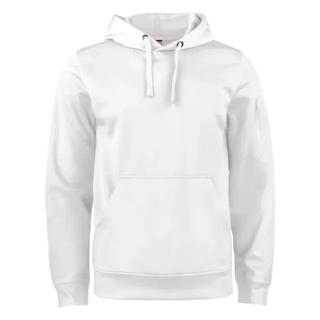 Koopje Clique Basic Active Hoodie Wit - Maat XS