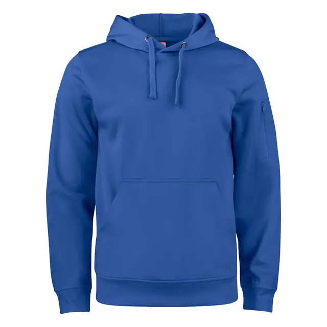 Koop Online Clique Basic Active Hoodie Kobalt - Maat 4XL