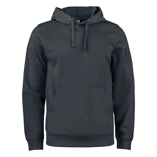 Nieuw Clique Basic Active Hoodie Zwart - Maat L
