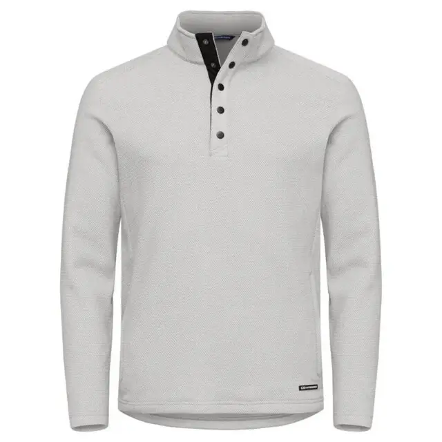 Aanbieding Cutter &Buck Hunts Point Fleece Heren Zilvergrijs 4XL