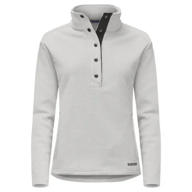 In De Mode Cutter &Buck Hunts Point Fleece Dames Zilvergrijs 40/l