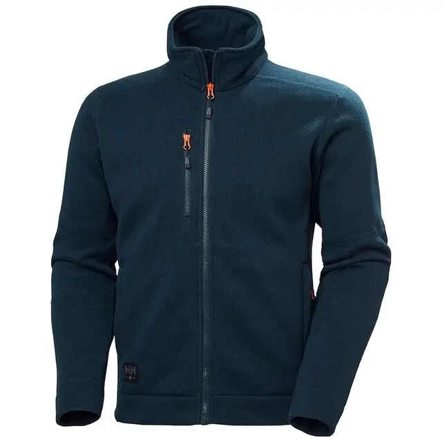 In De Mode Kensington Evo Knit Fleece Jacket 590 Marine Blauw L
