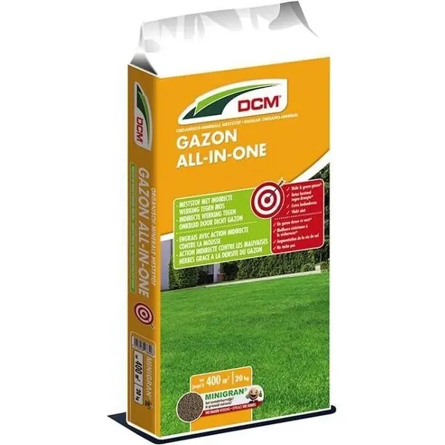 DCM Gazonvoeding All-in-One 300 m² (15 kg) Limited Edition