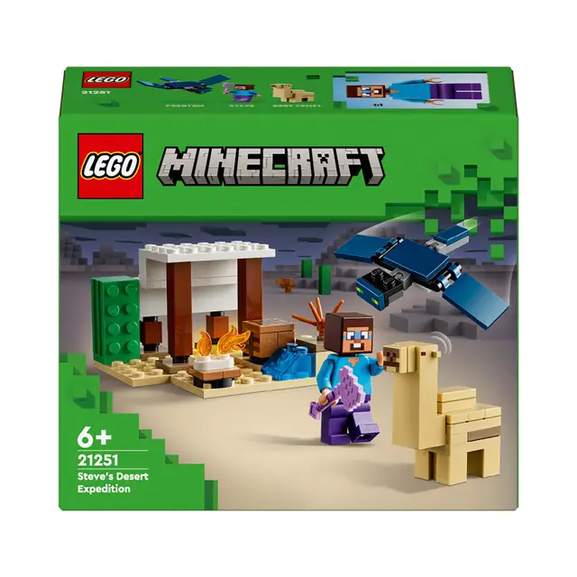 Flitsaanbieding LEGO Minecraft 21251 - Steve's woestijnexpeditie