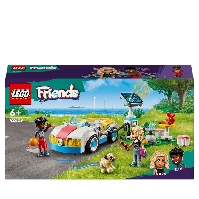 LEGO Friends 42609 - Elektrische auto en oplaadpunt Fabrieksprijs