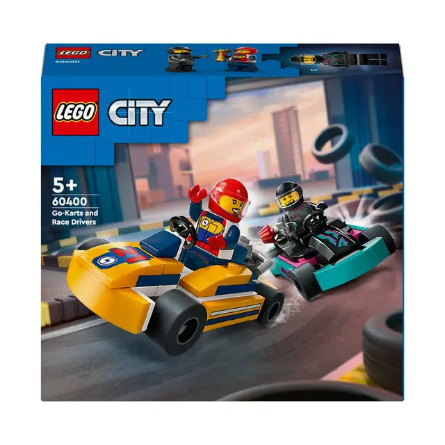 Handgemaakt LEGO City 60400 - 60400 City Karts en racers Speelgoed Auto Set