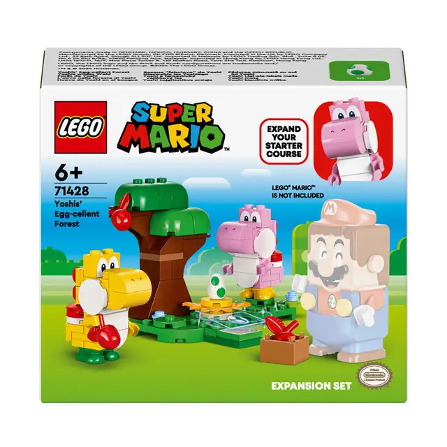 Shop Nu LEGO Super Mario 71428 - Uitbreidingsset: Yoshi's eigenaardige woud