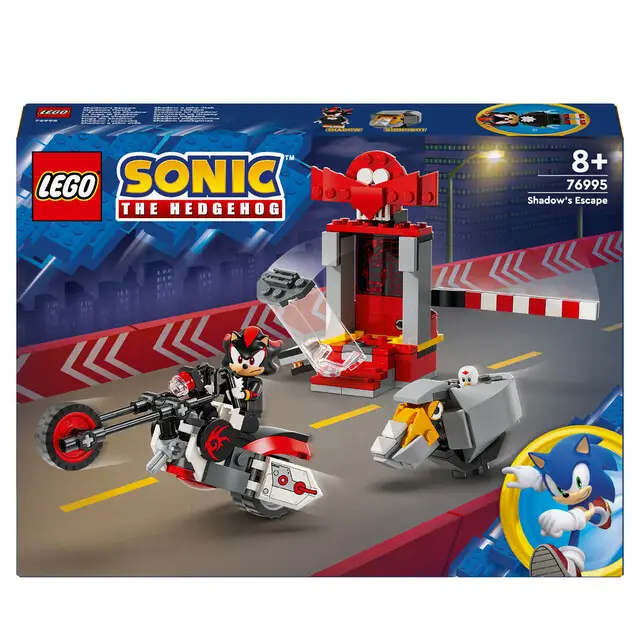 Gratis Verzending LEGO Sonic 76995 - Shadow the Hedgehog ontsnapping