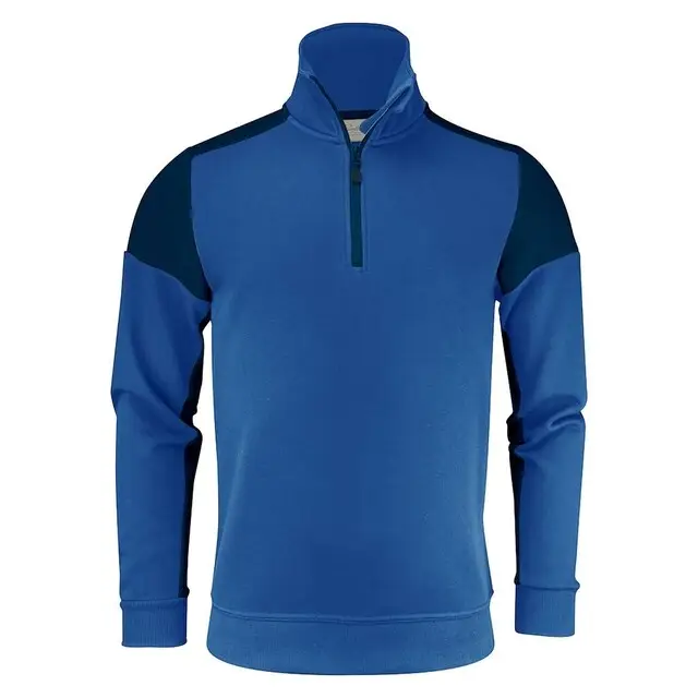 Printer Prime Halfzip Sweater unisex kobalt/marine - maat XS Garantie Inbegrepen