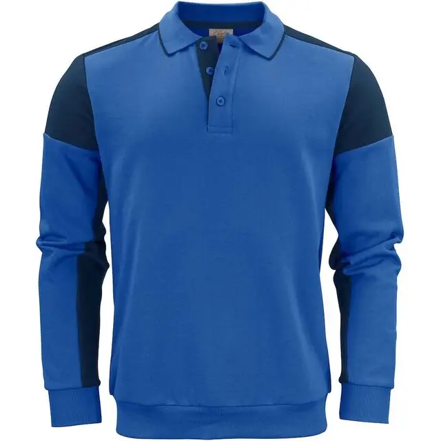 Printer Prime Polosweater kobalt/marine - maat XXXL Luxe