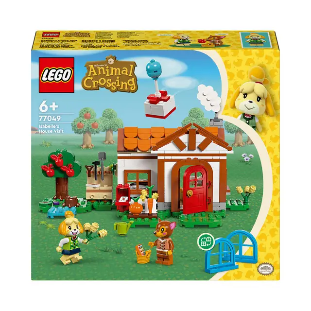 Meest Verkocht LEGO Animal Crossing 77049 - Isabelle op visite