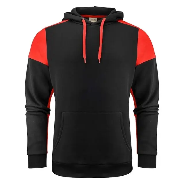 Printer Prime Hoodie unisex zwart/rood - maat 3XL Professioneel