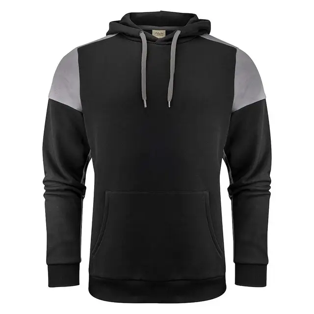 Printer Prime Hoodie unisex zwart/staalgrijs - maat 3XL Groothandel