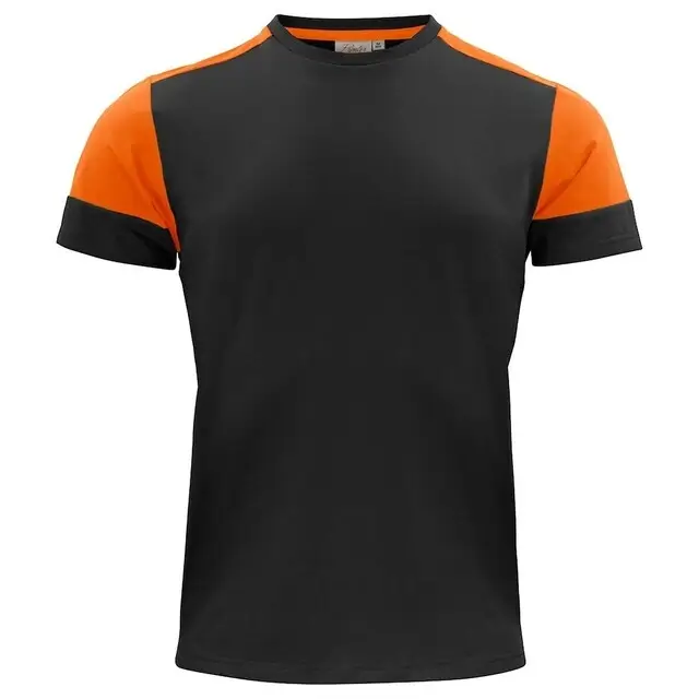 Printer Prime T-shirt zwart/oranje - maat XXL Veilige Betaling