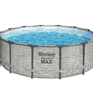 Beperkte Voorraad Bestway Steel Pro MAX Ronde Bovengrondse Zwembad Set 4,27 m x 1,22 m
