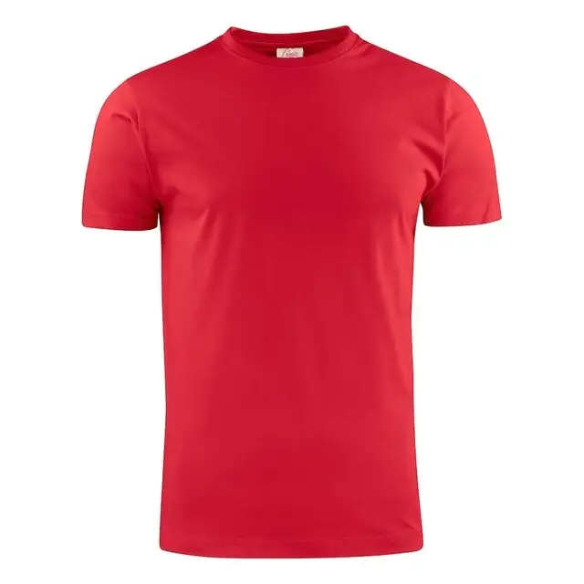 Printer Heavy T-shirt RSX Rood - Maat S Koopje
