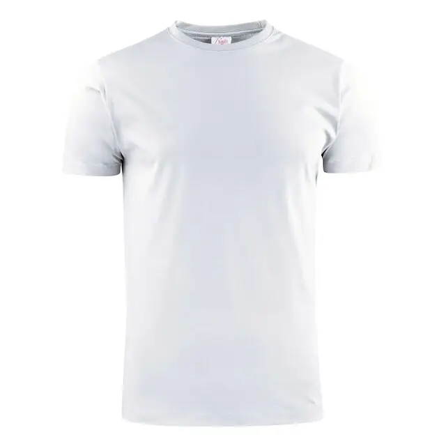 Printer Heavy T-shirt RSX Wit - Maat S Rechtstreeks Van De Fabrikant