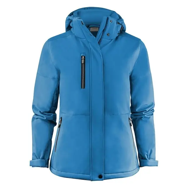 Koop Vandaag Printer Softshell Jas Dames Oceaan/Blauw - Maat M