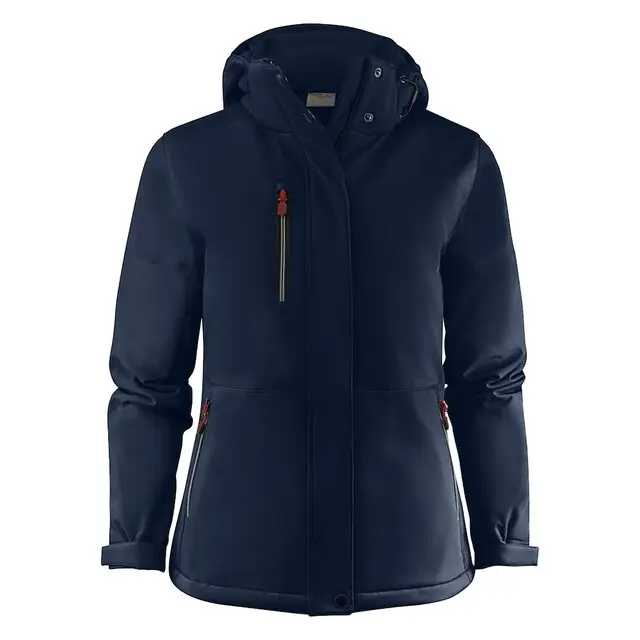 Printer Softshell Jas Dames Navy - Maat M Direct Verzonden