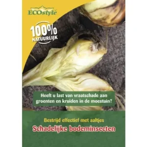 ECOstyle Aaltjes (FC) Bestrijdingsmiddel Tegen Koolvlieg Larven - 60m² Flitsaanbieding