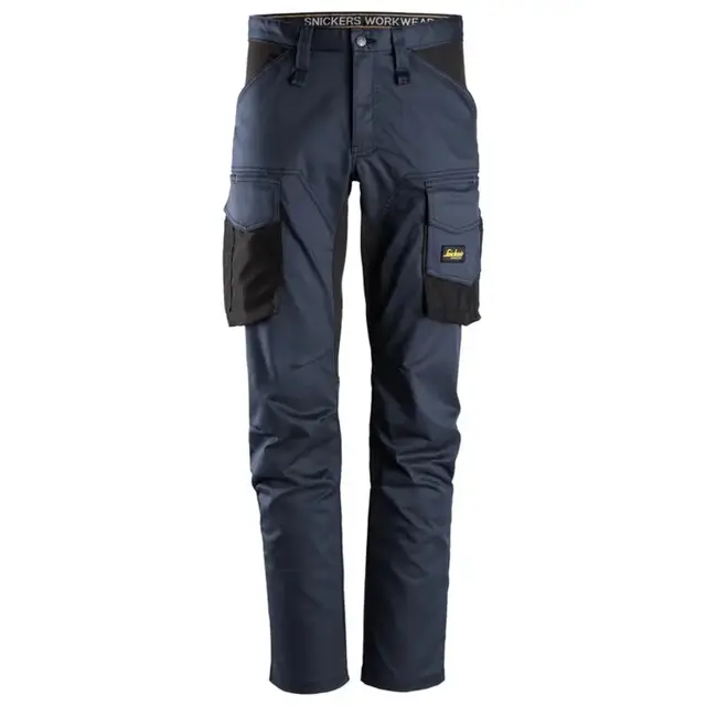 Limited Edition Snickers Allroundworkwerkbroek 6803 Donker Blauw - Zwart (9504) Maat 054