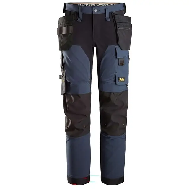 Snickers Stretch Broek 6275 Donker Blauw - Zwart (9504) Maat 250 Seizoensaanbieding