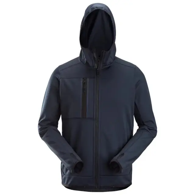Snickers Allroundworkfleece Hoodie 8058 Donker Blauw (9500) Maat XS Shop Nu