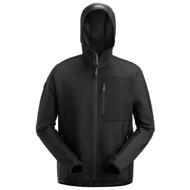Snickers FleXiworktussenlaag Hoodie 8044 Zwart (0404) Maat XXL Fabrieksprijs