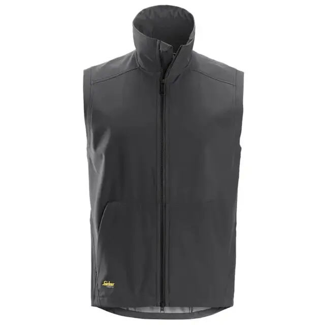 Meest Verkocht Snickers Soft Shell Bodywarmer 4505 Staal Grijs (5800) Maat XS