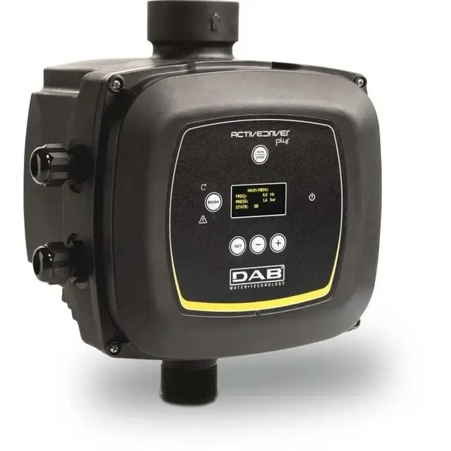 Bosta DAB Press control 1 1/4" x 1 1/2" buitendr. x binnendr. 11A 115/230VAC zwart Speciale Aanbieding