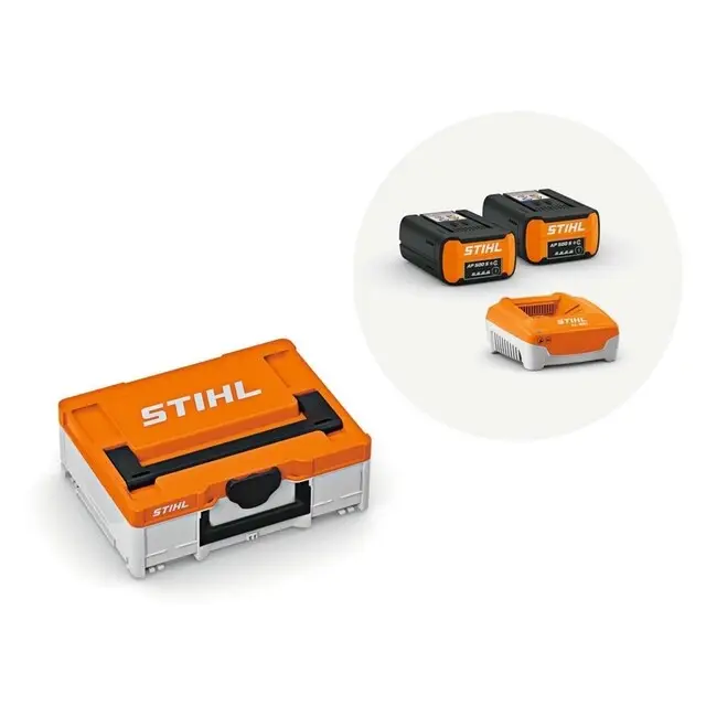Stihl Power Box Extrem - 2 AP 500 S Accu's en 1 AL 501 Lader Gratis Verzending