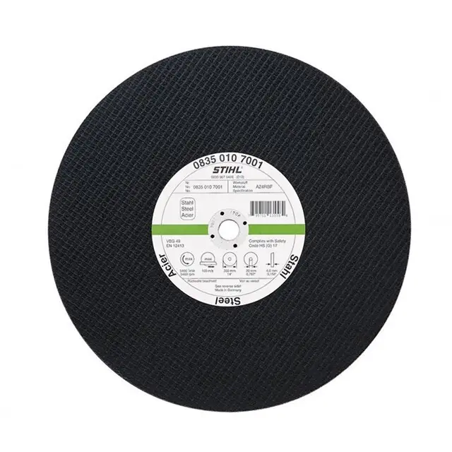 Stihl K-ME Kunsthars Doorslijpschijf Staal - Ø300 mm 0835-010-7000 Gecertificeerd