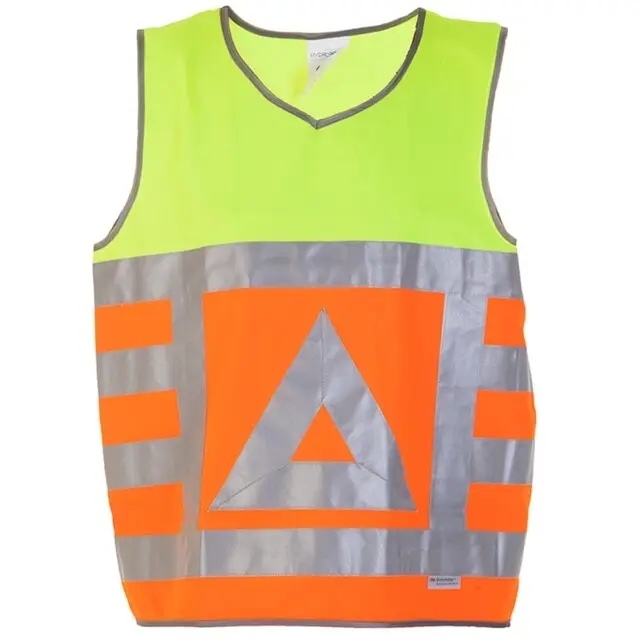 Hydrowear Hi-Vis Verkeershesje Maurik Oranje/Geel Maat L Topkwaliteit
