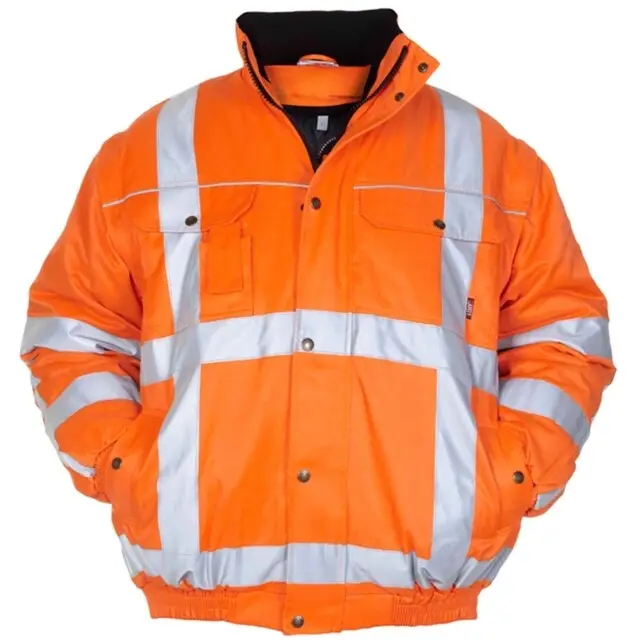 Must-Have Hydrowear Hi-Vis All Season Jack Leiden RWS Oranje Maat 5XL