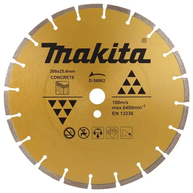 Makita Diamantschijf 300x20 mm D-56982 D-56982 Exclusief