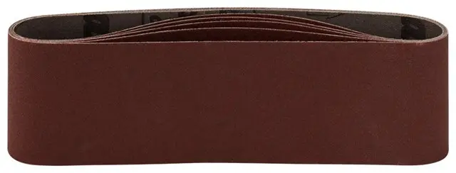 Op = Op Makita Schuurband K120 76x610 Red 5 st P-37356